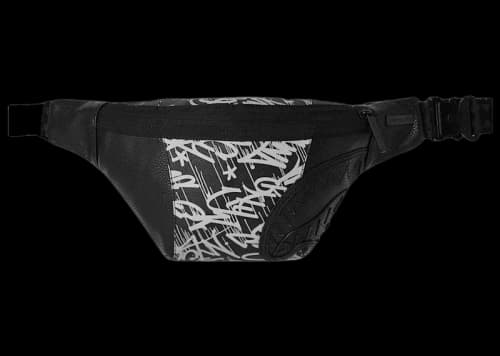 Sprayground Midnight Raceway Graffiti Savvy Crossover Bag Black/Grey