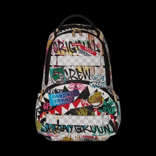 Sprayground Create Another Day Skateboard-Strap Backpack 'Multicolor'