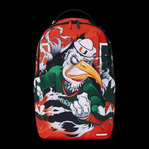 Sprayground University Of Miami Clap Back DLXSR Backpack 'Multicolor'