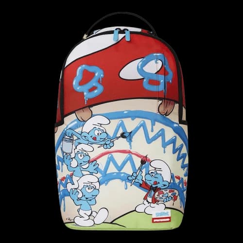 Sprayground Smurfs Art Party Backpack 'Multicolor'