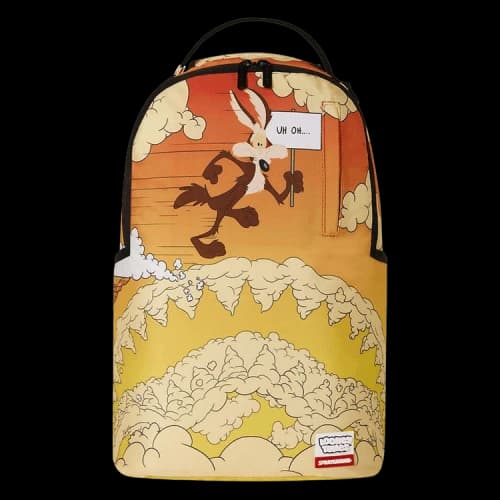 Sprayground Looney Tunes Coyote Smoke Drop DLXR Backpack 'Multicolor'