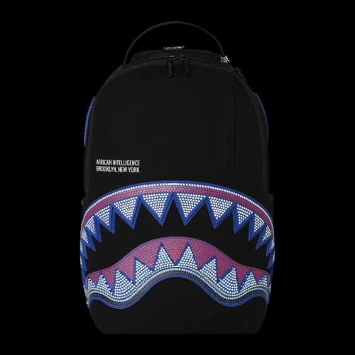 Sprayground A.I. African Intelligence Born And Raised Backpack 'Multicolor'
