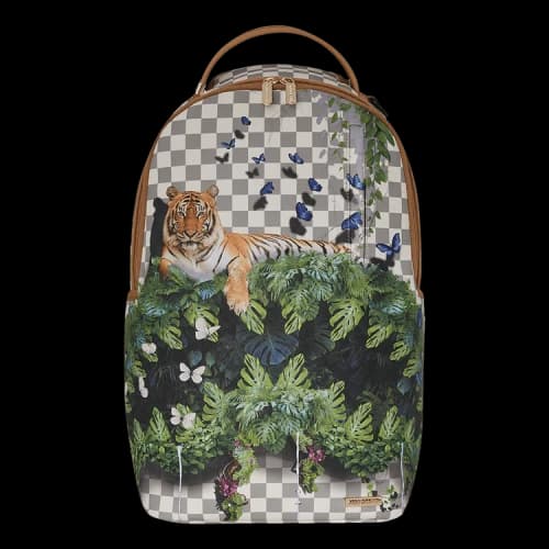 Sprayground Secret Garden Shark Backpack 'Multicolor'