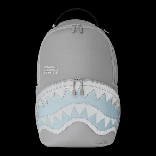 Sprayground Shark Central Mesh DLXS Backpack White