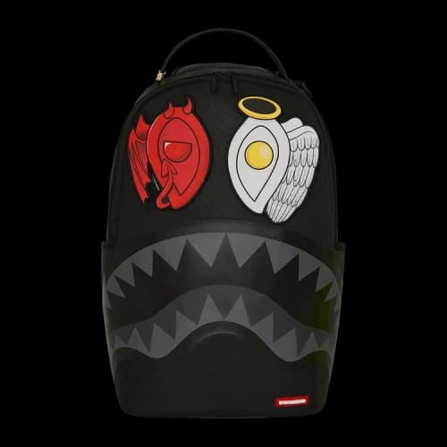 Sprayground Split Saint Velcro Removable 6 Eyes Shark Backpack 'Multicolor'