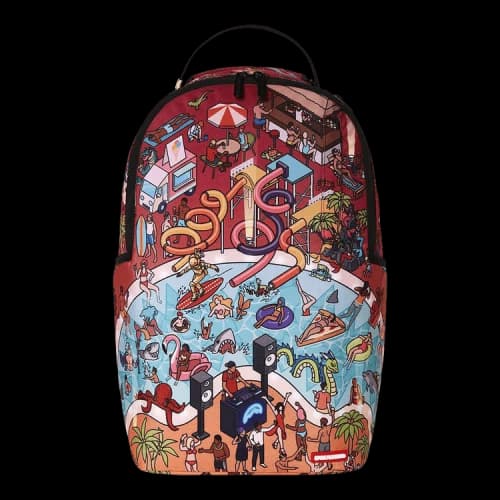 Sprayground Life Of The Party DLXR Backpack 'Multicolor'