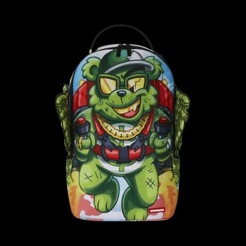 Sprayground Money Bear We Bout To Take Off Backpack 'Multicolor'