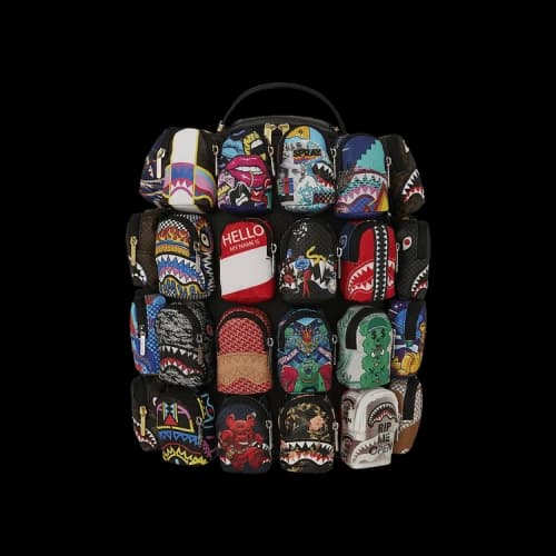 Sprayground All The Bags In The World Backpack 'Multicolor'