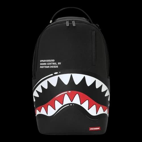 Sprayground Shark Central Bubble Shark Backpack 'Black'