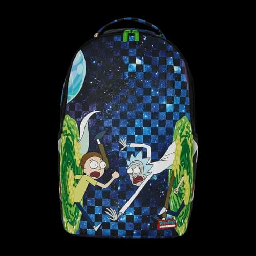 Sprayground Rick And Morty Portal Jumping Backpack 'Multicolor'