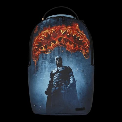 Sprayground Batman Begins Gothan Shark Inferno Backpack 'Multicolor'