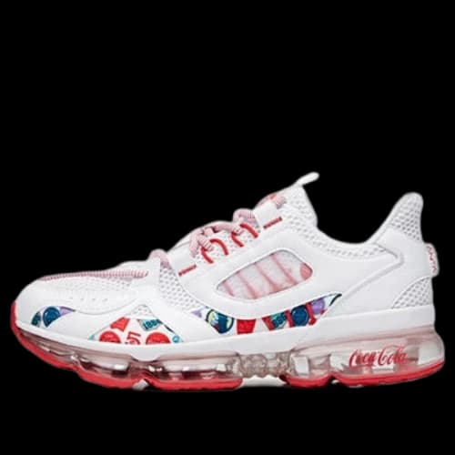 ANTA x Coca Cola Running Series Sneakers 'White Red'