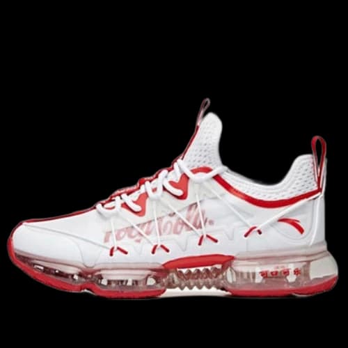 ANTA x Coca Cola Running Series Sneakers 'White Red'