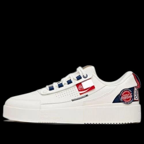ANTA x Coca-Cola Life Series Sneakers'White Red Blue'