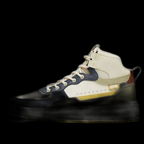 ANTA Life Series Sneakers Platform High 'Beige Grey'