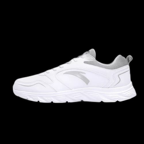 ANTA Running Series Sneakers Leather 'White Grey'