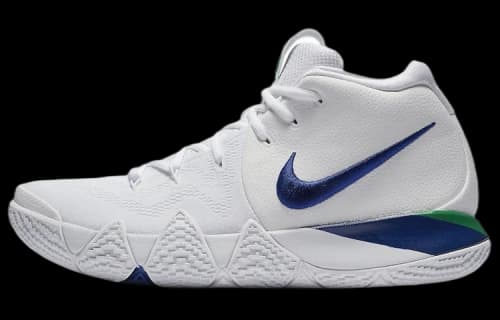 Nike Kyrie 4 White Deep Royal Blue