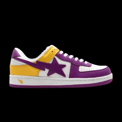 BAPE Termsta FS-026 Low 'Purple Yellow'