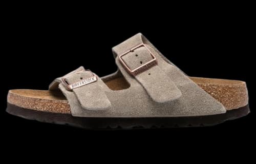 Birkenstock Slide Slippers Unisex Taupe