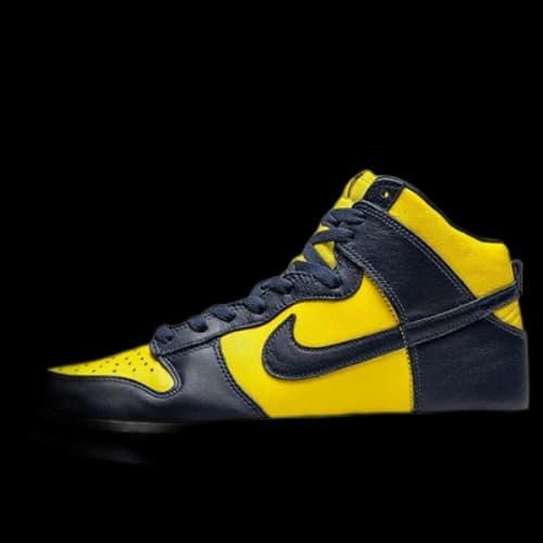 Nike Dunk High LE 'Goldenrod Obsidian'