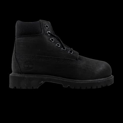 Timberland 6 Inch Premium Junior 'Black Brush'