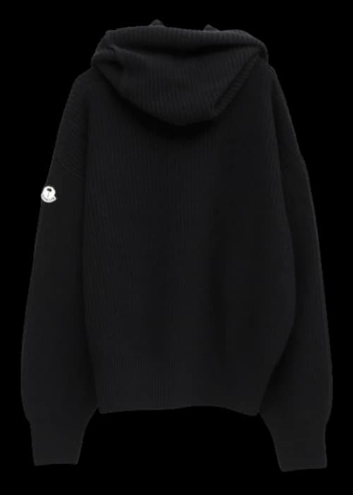 Moncler x Palm Angels T-Neck Knitted Sweatshirt Black