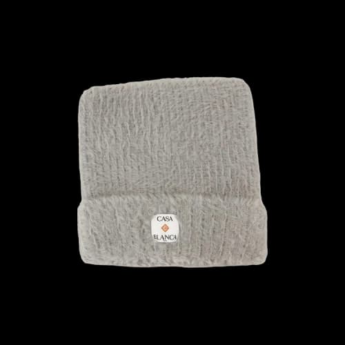 Casablanca Fluffy Nylon Square Hat 'Grey'