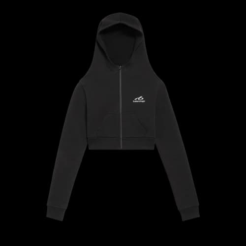 Balenciaga Athl.Cocoon Hoodie Black