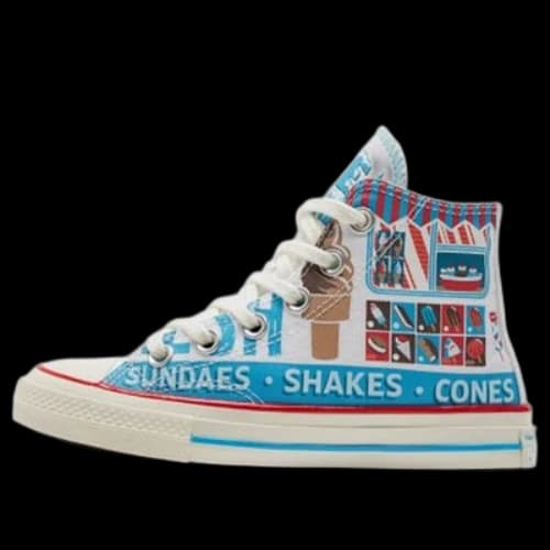 Converse Chuck Taylor All Star 1970s 'White Blue Red'