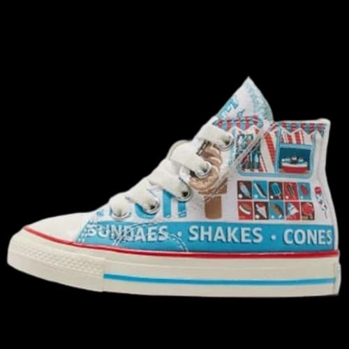 Converse Chuck Taylor All Star 1970s 'White Blue Red'