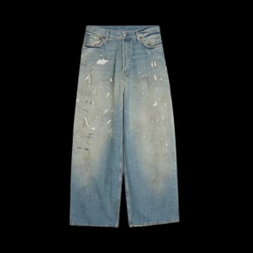 Acne Studios Super Baggy Fit Jeans 'Anthracite Grey'