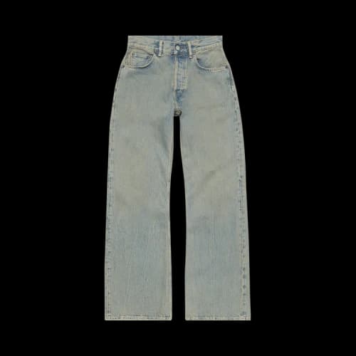 Acne Studios Loose Fit Jeans 'Blue/Beige'