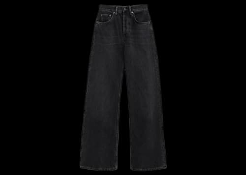 Acne Studios Loose Fit Jeans Black 900