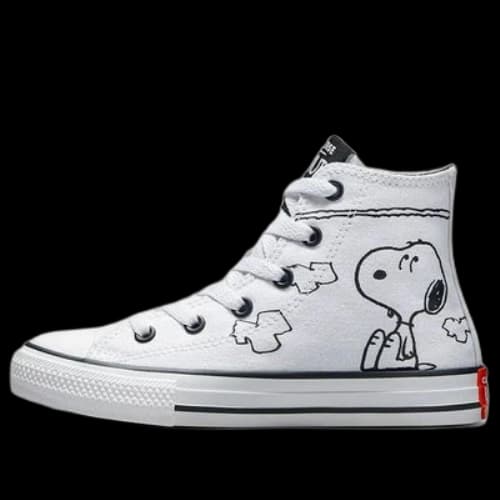 Peanuts x Converse Chuck Taylor All Star 'White Black Red'