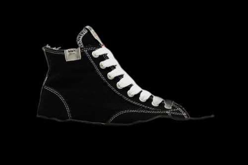 Maison Mihara Yasuhiro Peterson OG Sole Canvas High 'Black White'