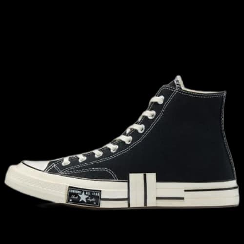 Converse Chuck Taylor All Star 1970s High-Top Canvas Shoes 'Black White'