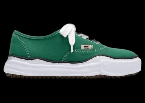 Maison Mihara Yasuhiro Baker OG Sole Cavas Low CL Green