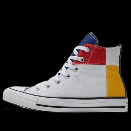 (GS) Converse Chuck Taylor All Star High 'White Green Red Yellow'