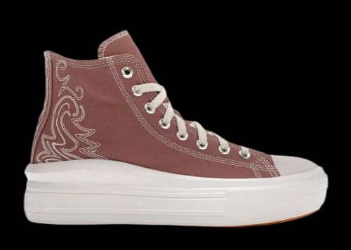 Converse Chuck Taylor All Star Move Platform Hi Western Embroidery Saddle (Women's)