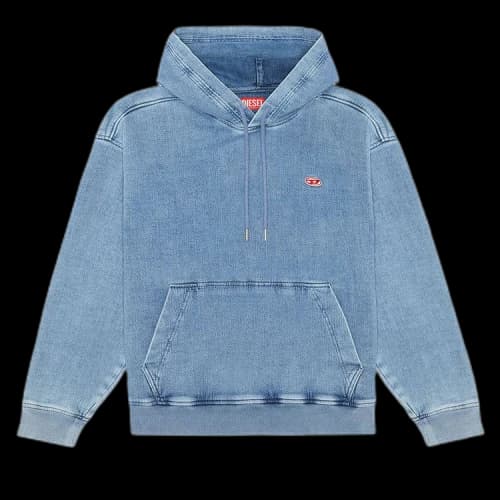 Diesel D-UM-RIB-NE Sweatshirt 'Blue'