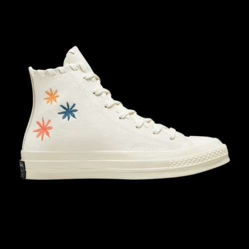 Converse Chuck 70 High 'Embroidered Floral - Egret' (Women's)