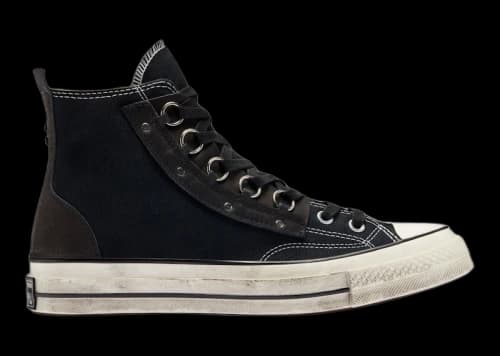 Converse Chuck Taylor All Star 70 Hi Punk Academia Black Metal Ring