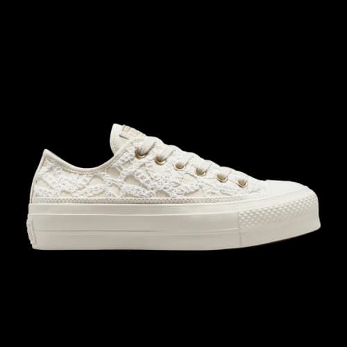 Converse Chuck Taylor Lift Ox Crocheted White (2023)