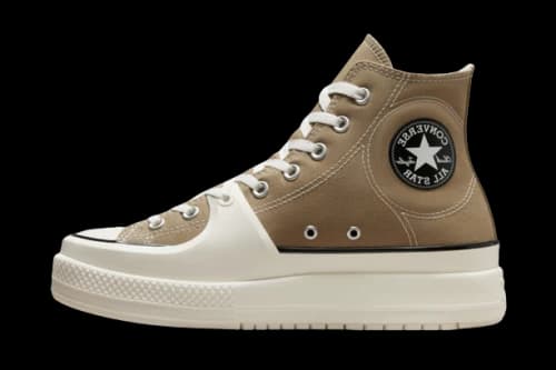 Converse Chuck Taylor All Star Construct Hi Black Vintage White