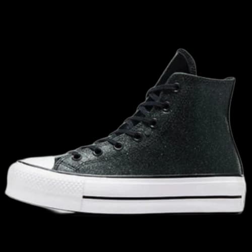 Converse Chuck Taylor All Star Lift Platform 'Sparkly Black' (Women's)