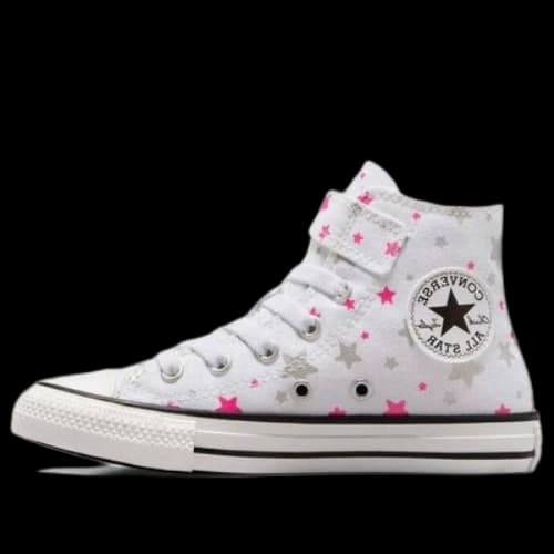 (PS) Converse Chuck Taylor All Star 1V High Top 'White Pink Silver'