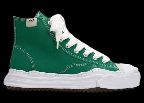 Maison Mihara Yasuhiro Hank OG Sole Canvas High CL Green