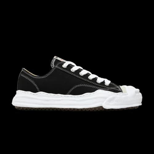 Maison Mihara Yasuhiro Hank OG Sole Canvas Low 'Black White'