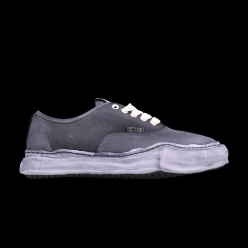 Maison Mihara Yasuhiro Baker OG Sole Overdyed Canvas Low 'Black'