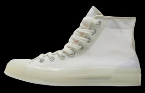 Converse Chuck 70 HI Translucent Canvas Sneakers 'Egret'